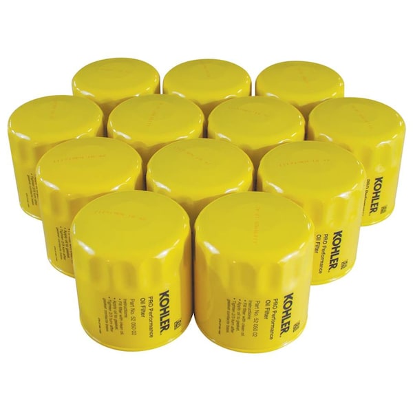 Oil Filter Shop -109-12 For Kohler Cv11-Cv22 20715100, PK12